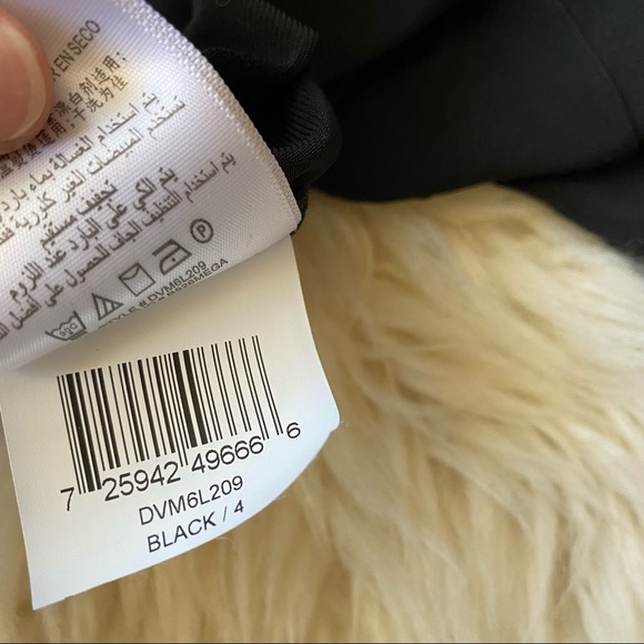 Max and Cleo One Shoulder Dress Black Size 4 - Picture 6 of 9